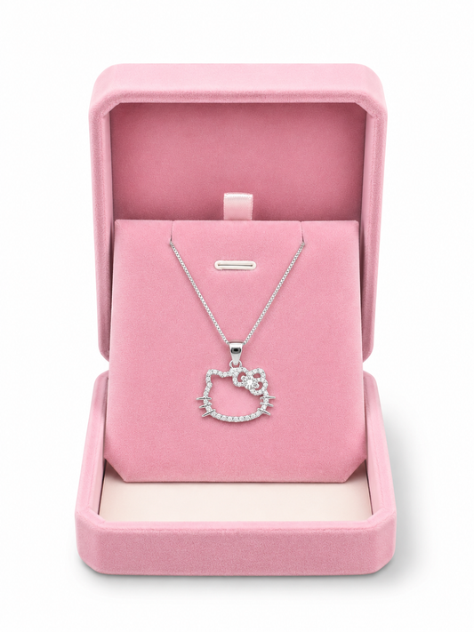 Pendentif Hello Kitty argenté