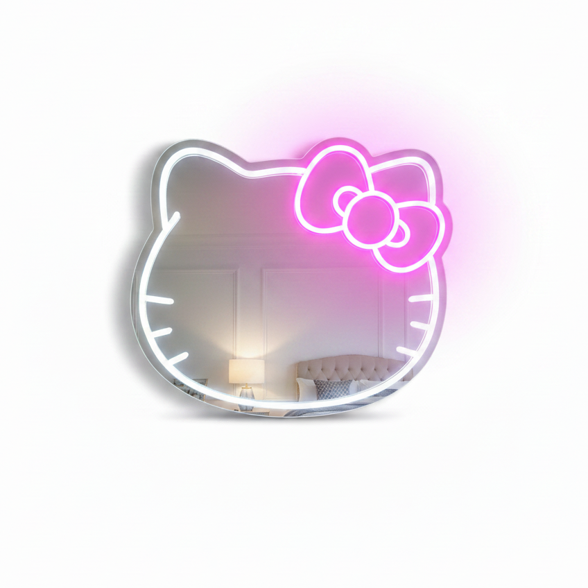 Miroir à led Hello Kitty