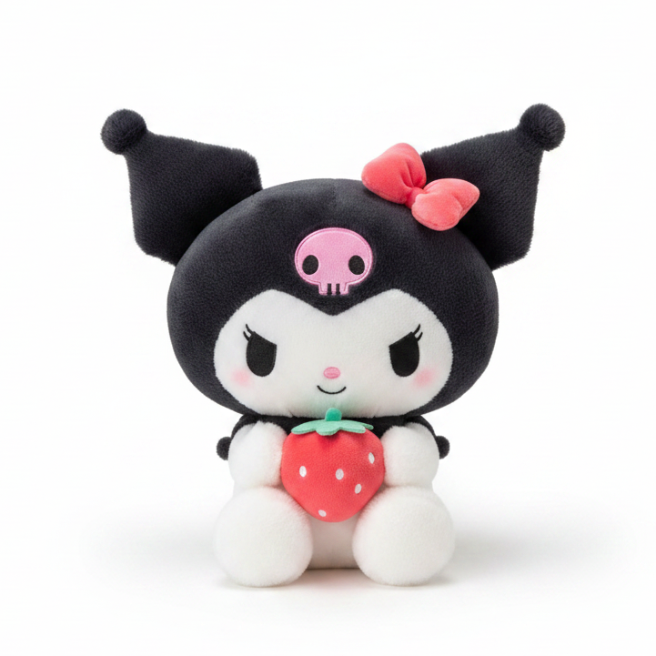 Peluches Hello Kitty fraise