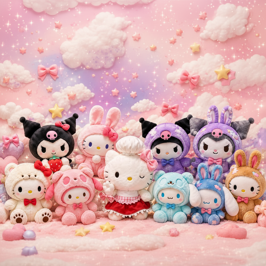 Sanrio Plush Square
